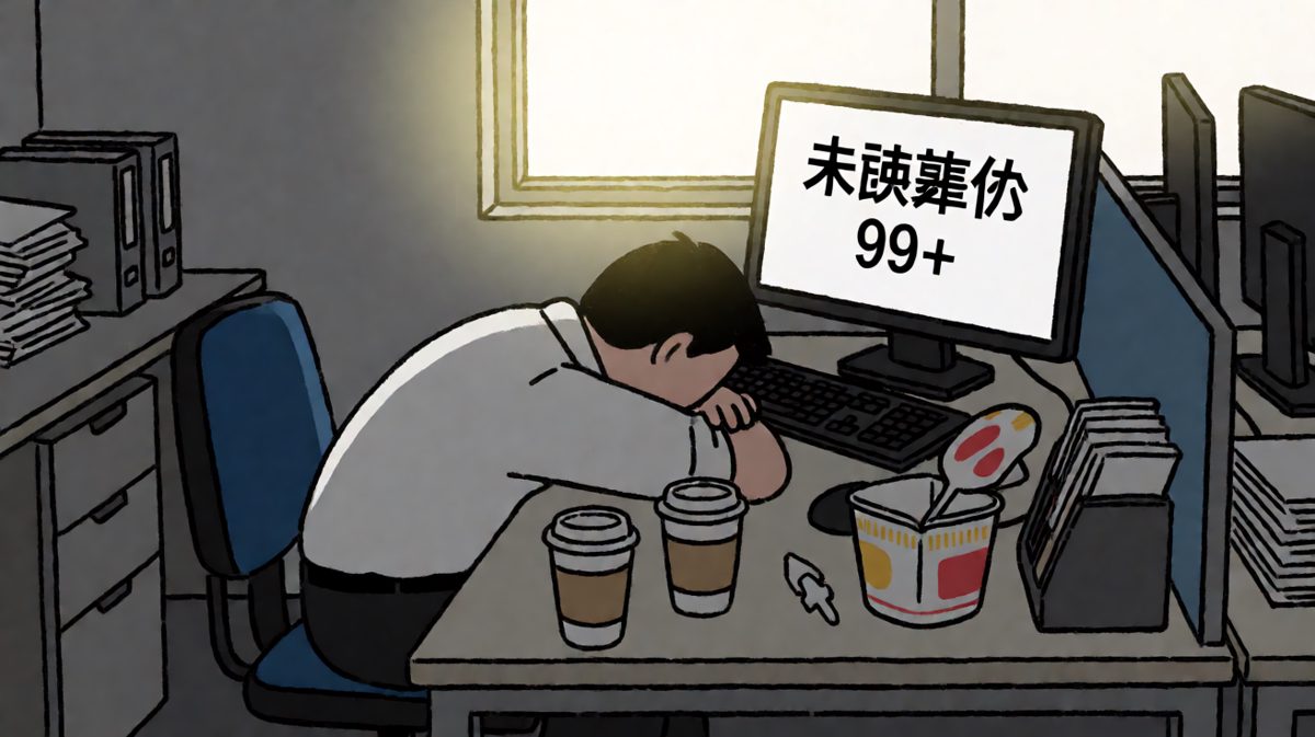 周一早上的我：灵魂已离线，肉身还在工位