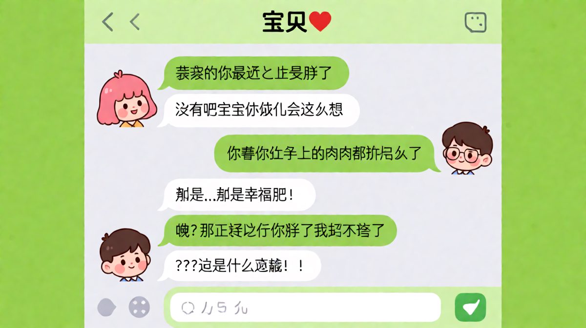 胖了？反而成了不跑的理由，直男懵圈现场
