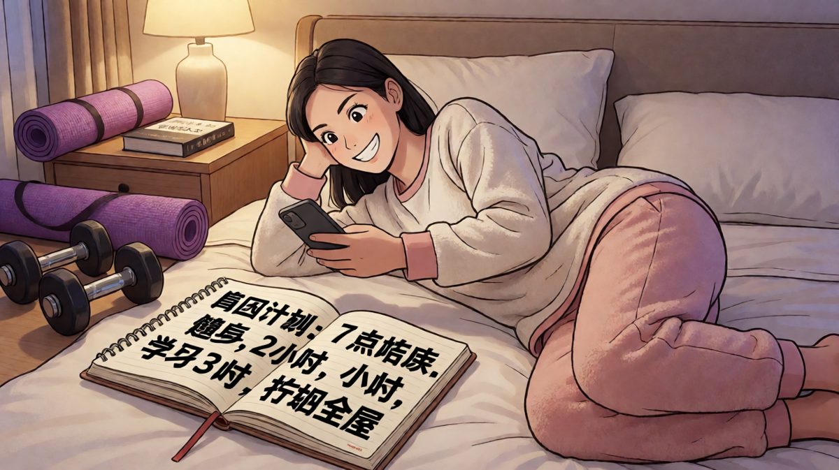 周五晚上，雄心壮志：制定完美周末计划！