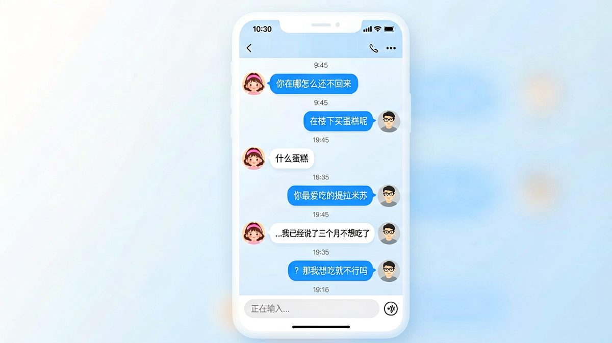 男生买蛋糕结果是自己想吃，女生三个月前就说不想吃了——直男的倔强永远让人窒息