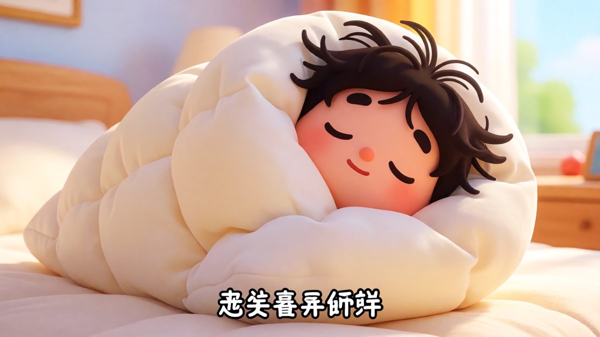 被子封印生效，主角彻底放弃抵抗只想当一条咸鱼