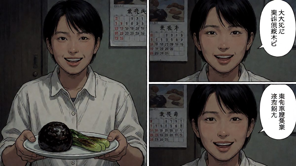 成品出炉——说是黑暗料理都有点抬举了