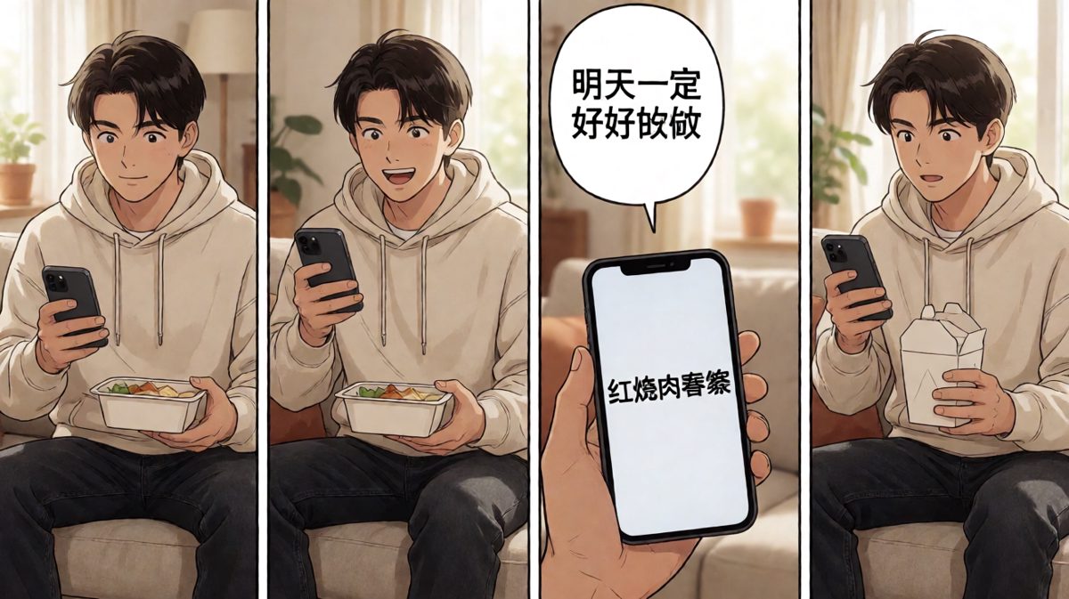 真相只有一个：我又点了外卖