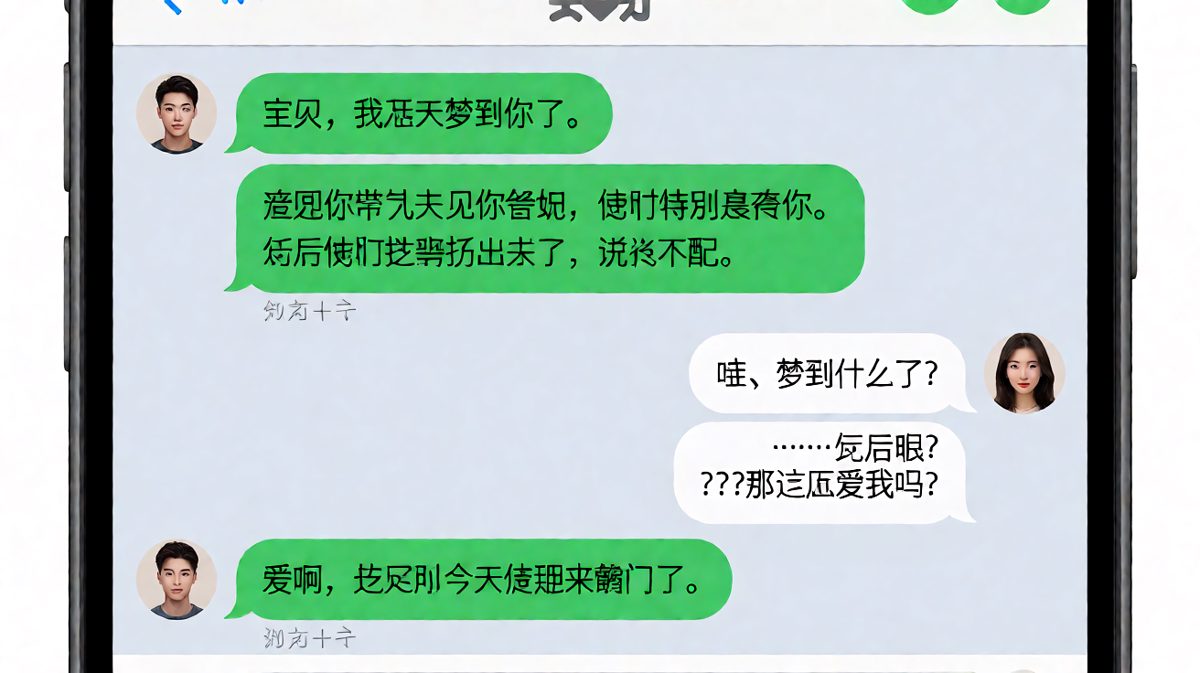 男生用自黑式土味情话成功哄到女生，全程反转不断