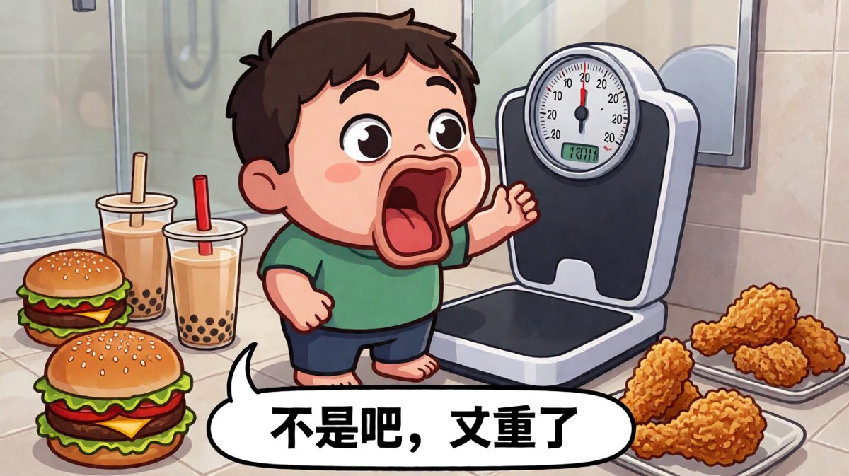 每次上称都是一场大型心理崩溃现场