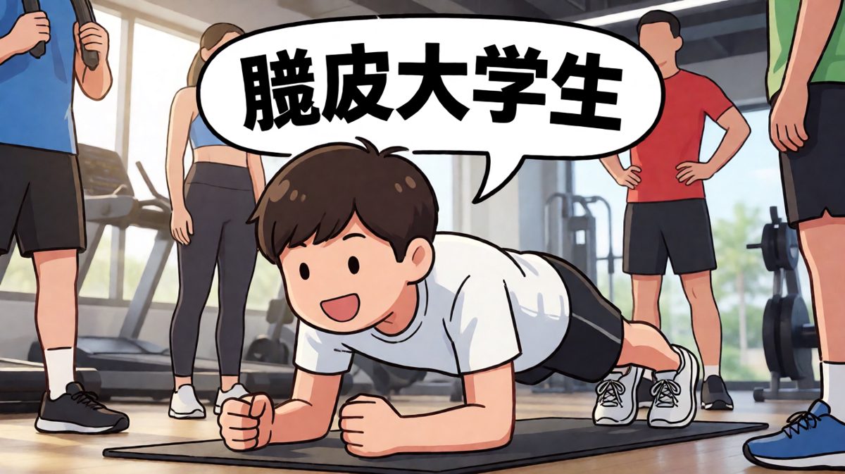 脆皮大学生锻炼实录