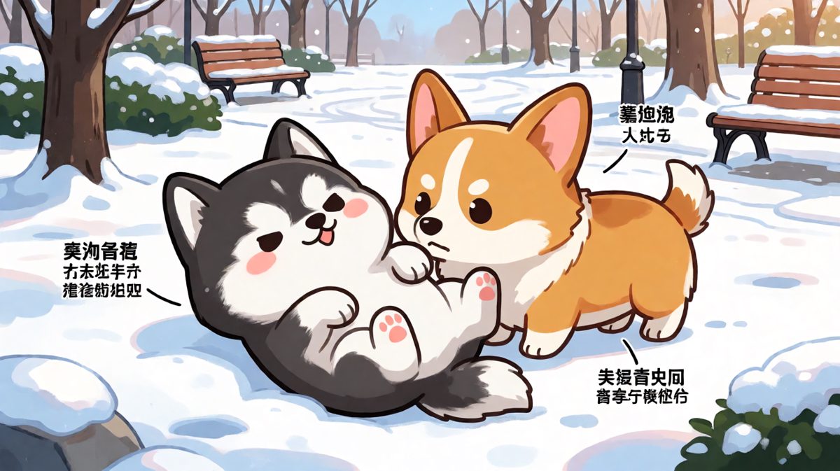 我怀疑它在演戏，但它真的不动