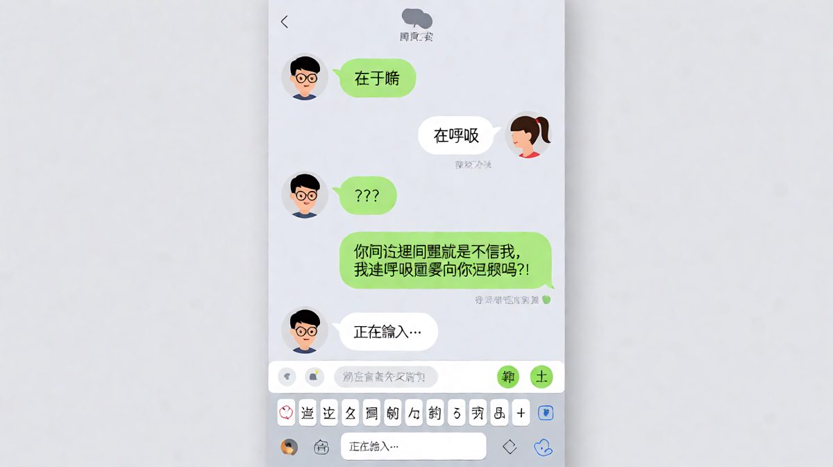 问在干嘛被反问到哑口无言