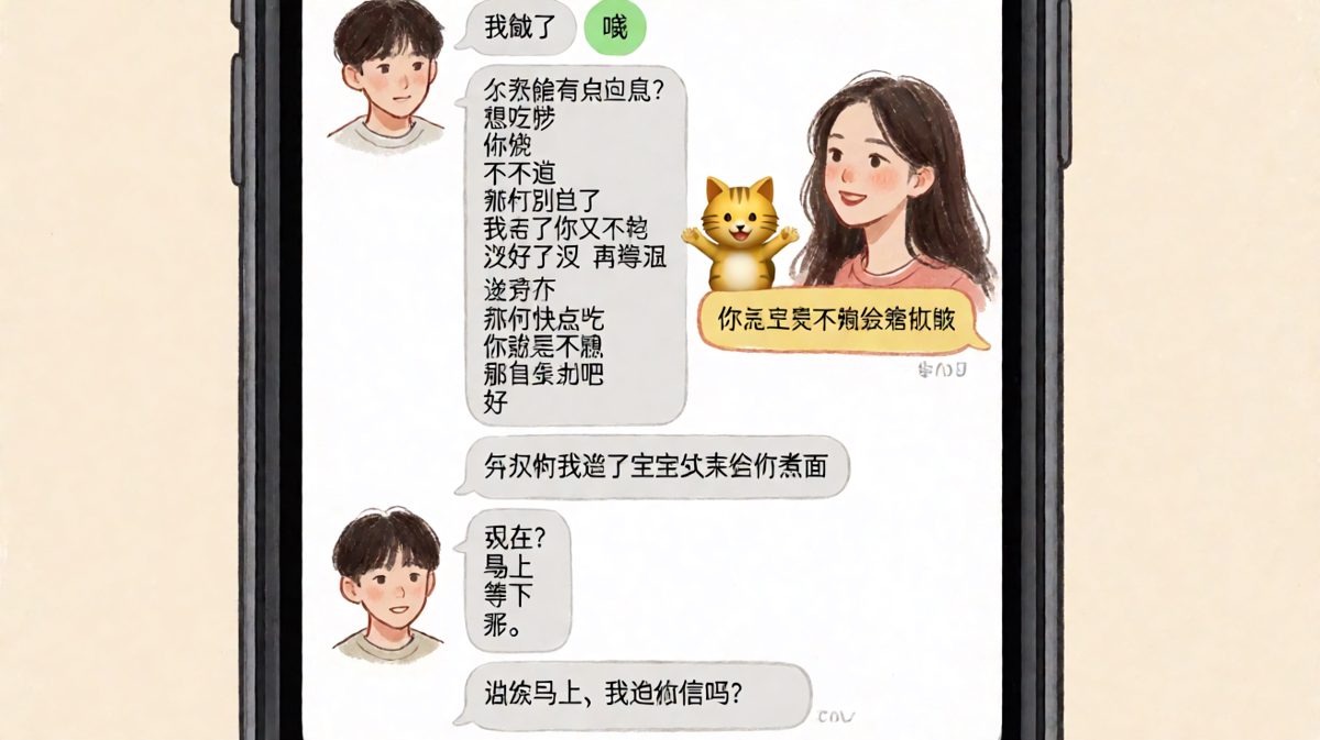 饿了之后是一场五分钟的谈判战