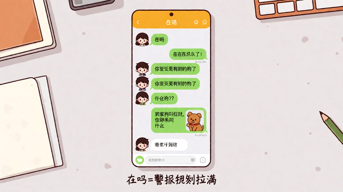 一条在吗引发的一场血案
