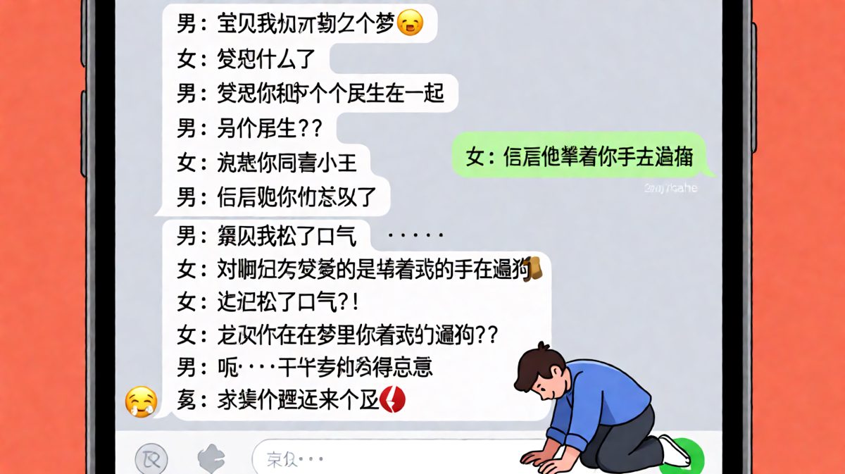 男生讲了一个'危机'梦，结果比危机还致命