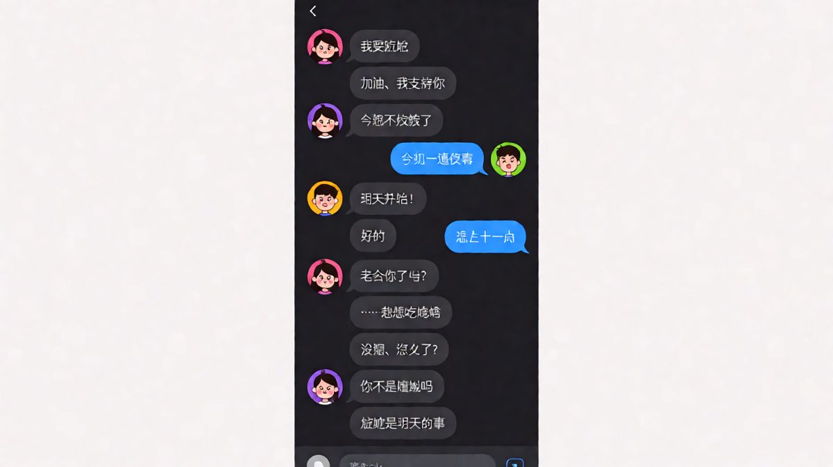 「减肥是明天的事」—— 当代情侣经典台词