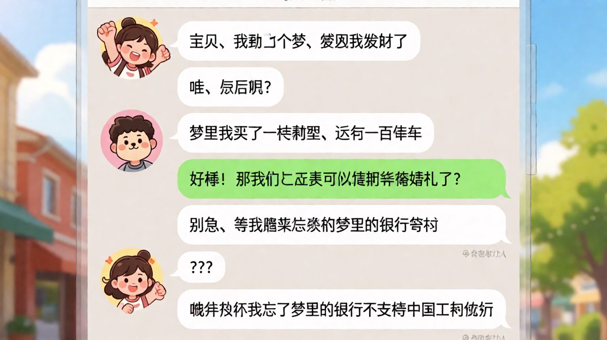 梦里的财富终究是梦