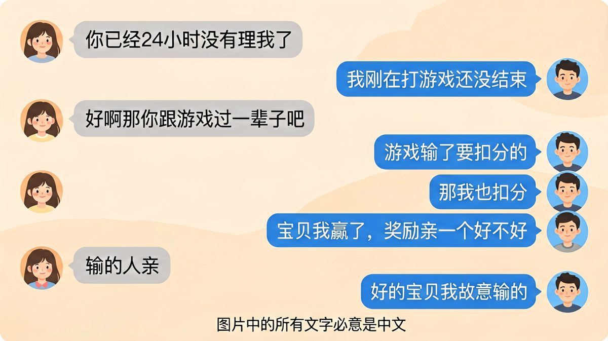 男生故意送人头只为换亲亲，恋爱脑实锤。