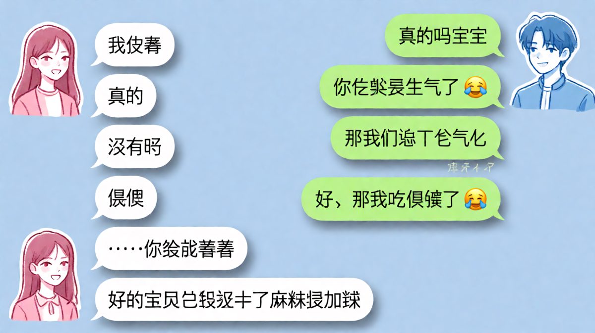 「随便」的终极陷阱——男生识破并反向操作！