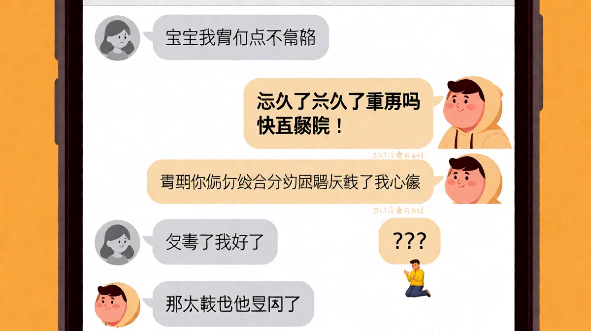 女生用假生病测试男友，男友秒懂并反向操作，反转逗趣。