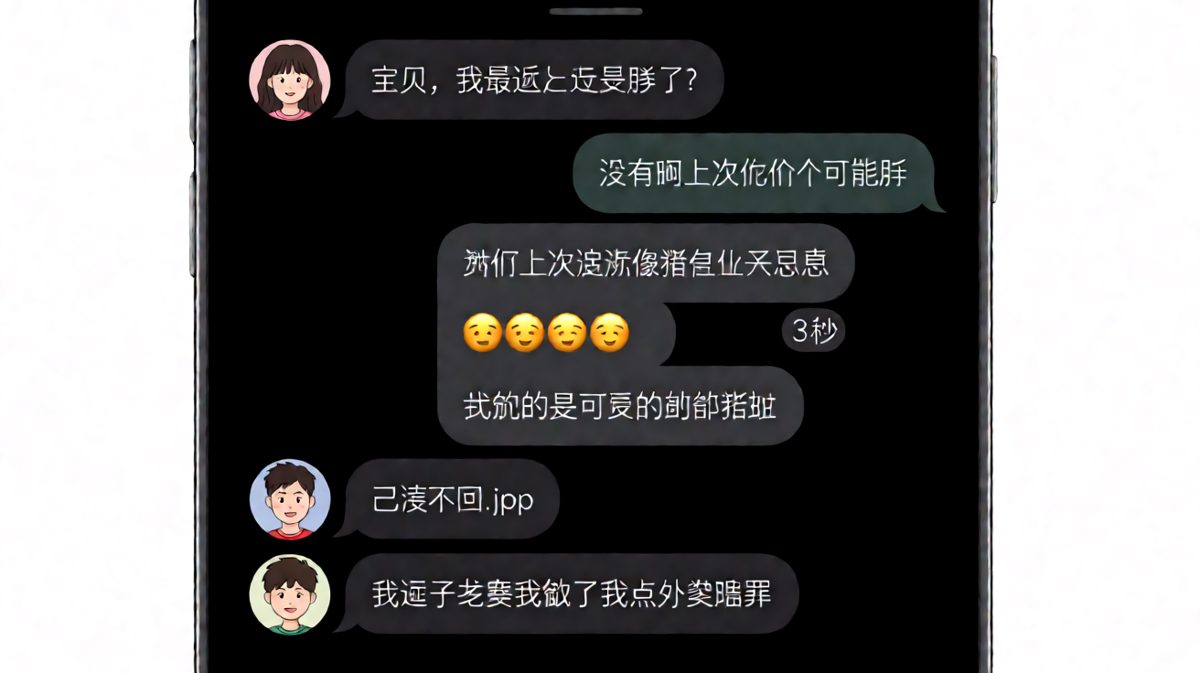 送命题现场：男生在线求生，最后靠外卖化解危机。
