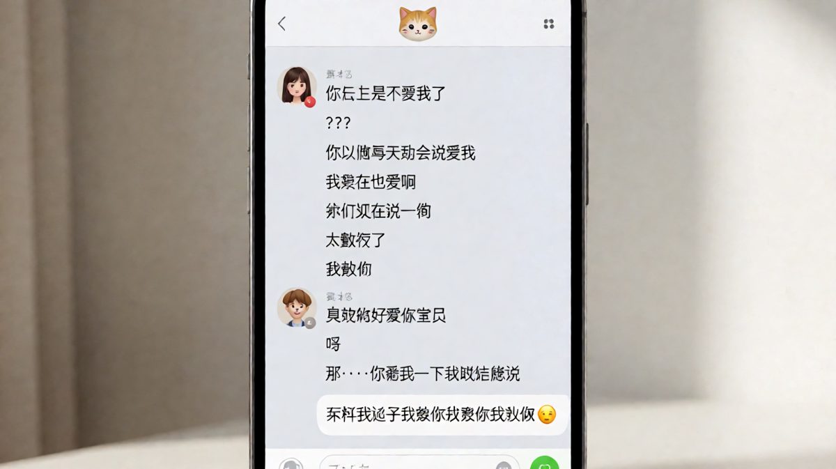 女生用'你不爱我'开启攻势，男生最终靠叠甲投降