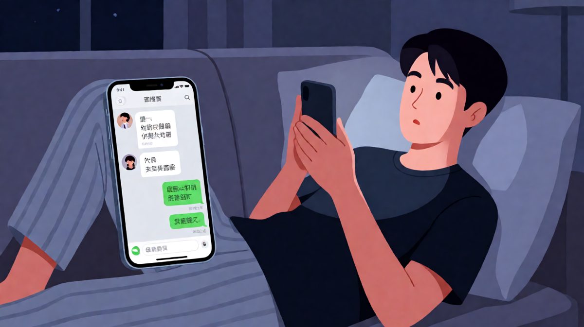 我有个事想跟你说→你说→我们分手吧→为什么→因为你刚才回我消息用了3秒，你以前都是0.5秒
