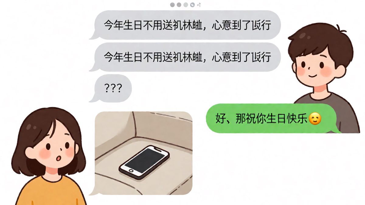 「心意到了就行」等于什么都没到