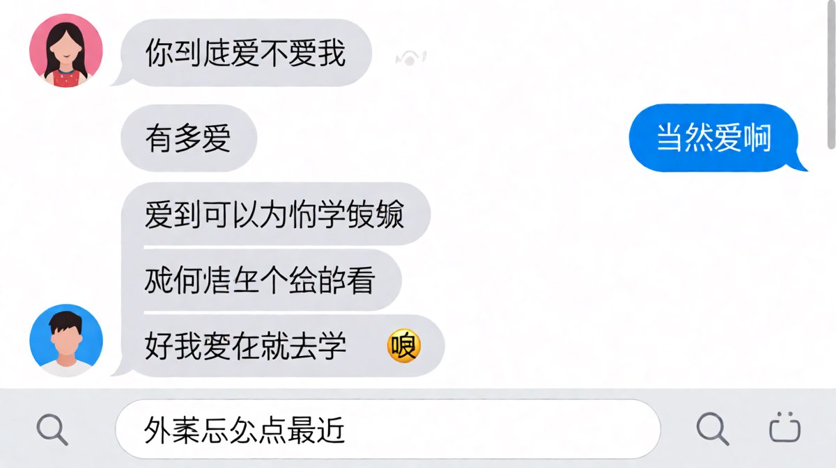 男生信誓旦旦说要学做饭，结果转头就搜了外卖APP
