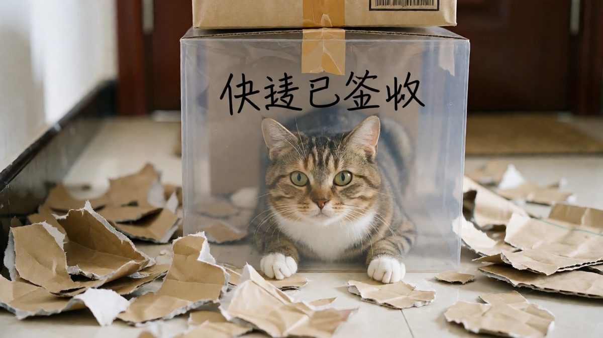 「我是谁？我在哪？为什么要花钱买这个箱子？」