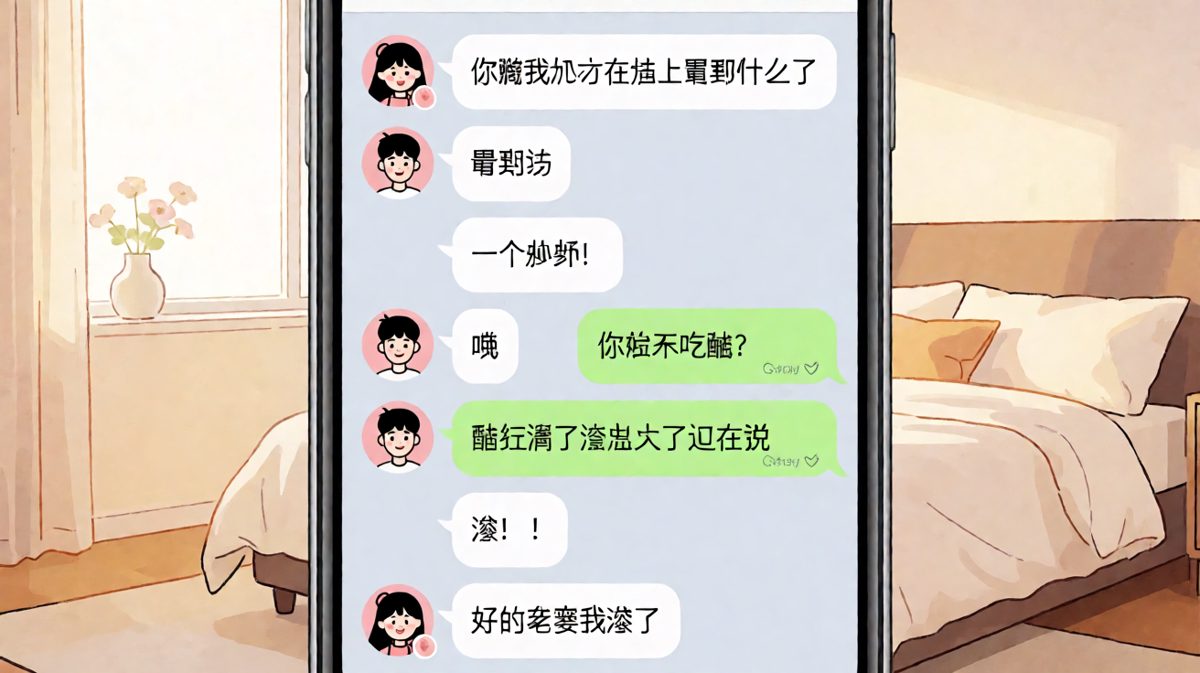 吃醋反被撩：男生三句话让醋缸自我曝光