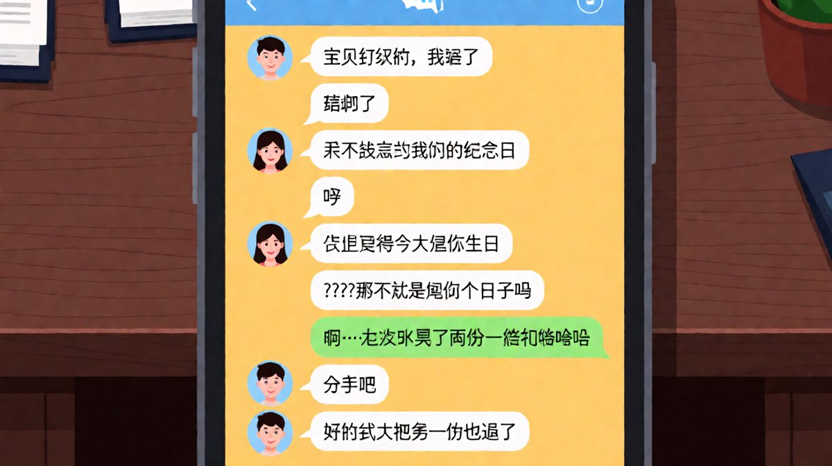 记错日子还嘴硬：一份礼物两份礼物的终极翻车