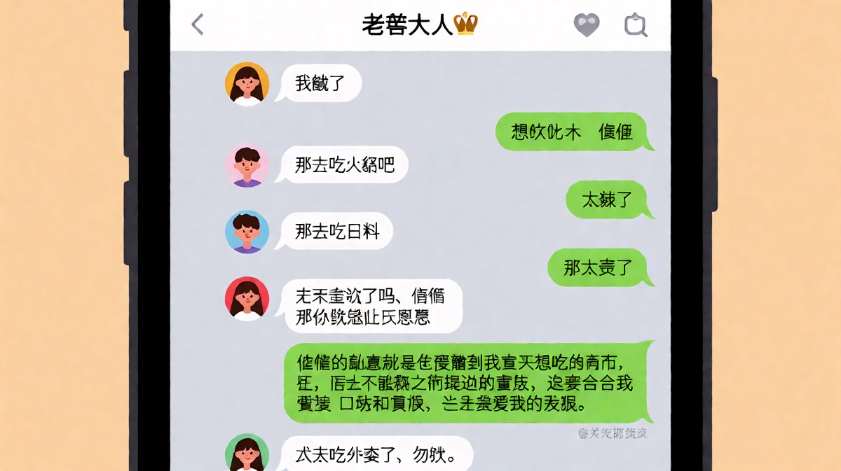 '随便'是情侣聊天中最难的一道阅读理解题