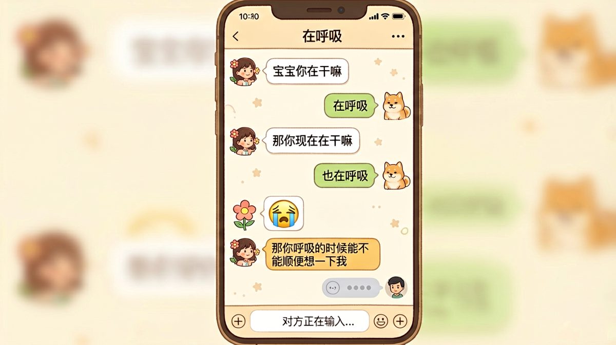 呼吸都能被拿来撒娇，男友已读不敢回