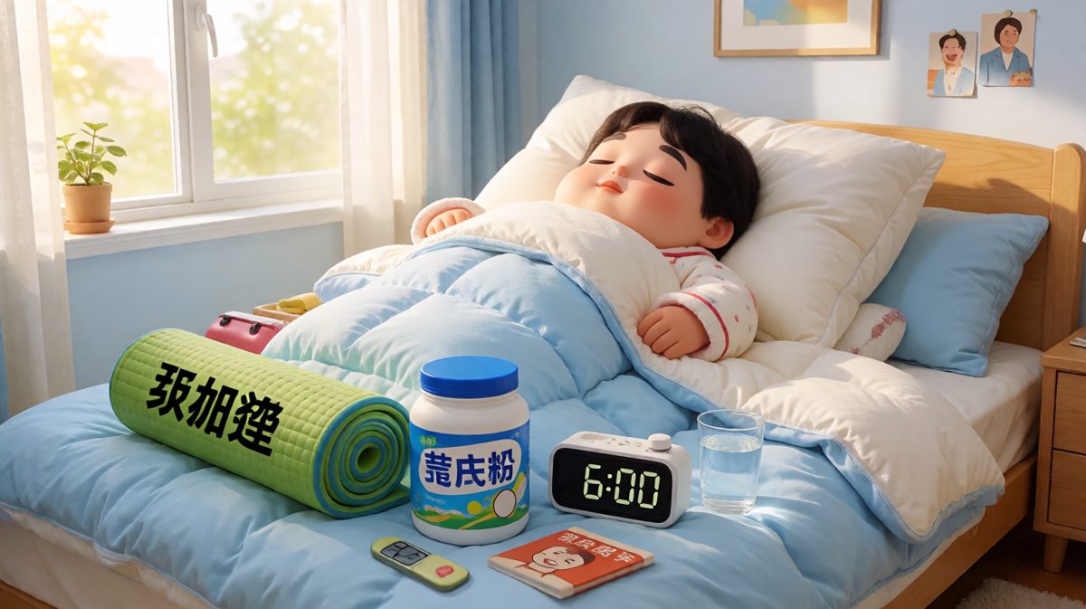 闹钟响了，但被子说它不想被翻开