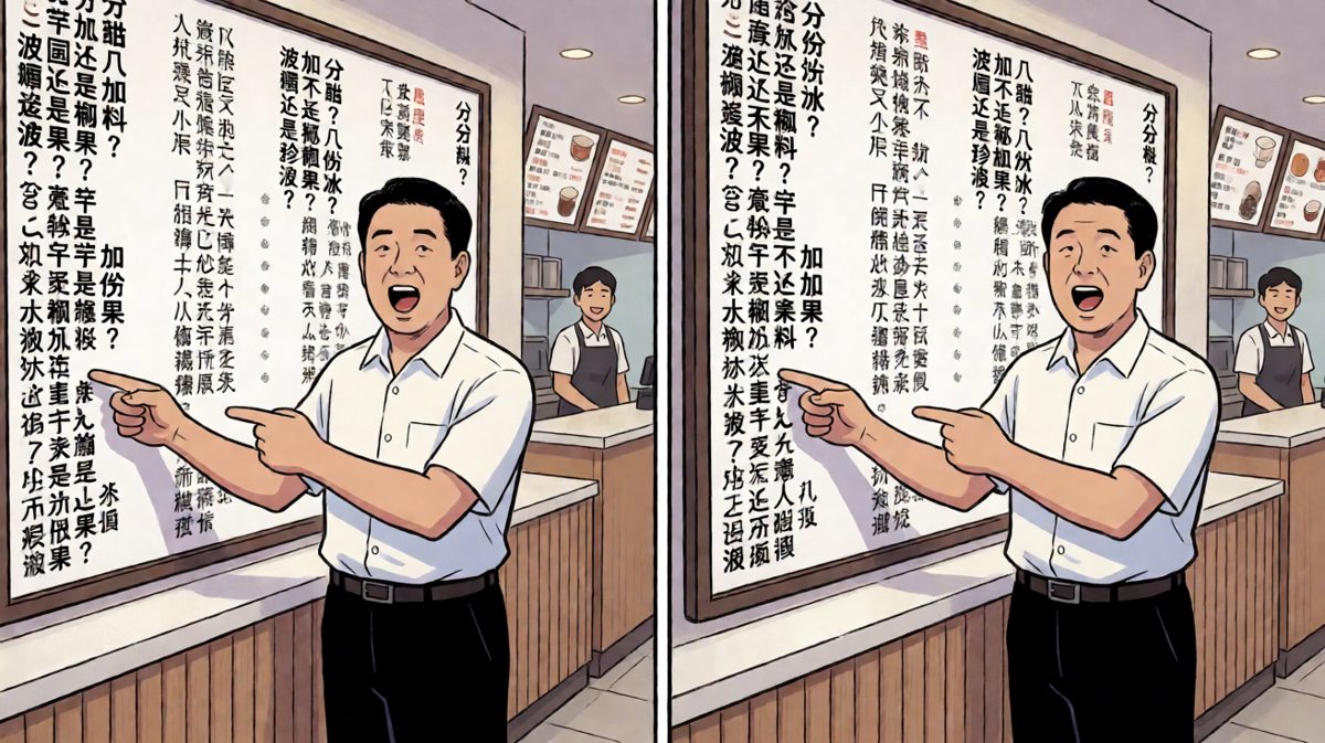 点单五分钟，人生最大决策……