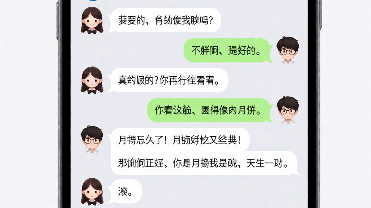 问胖不胖是送命题，男生靠嘴甜捡回一命