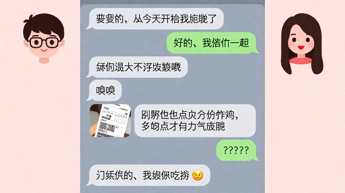 陪吃式减肥：嘴上说陪你，手上点了双人炸鸡