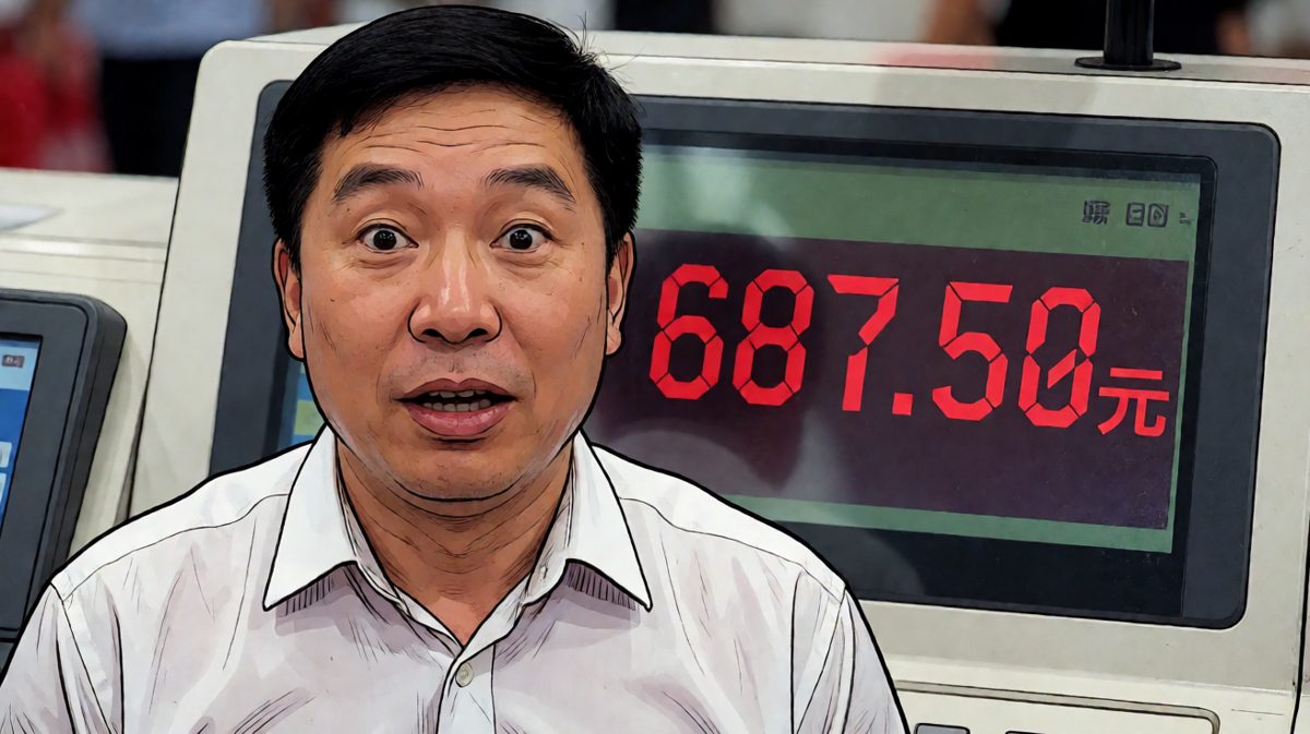 看到总价687.5元，整个人石化了