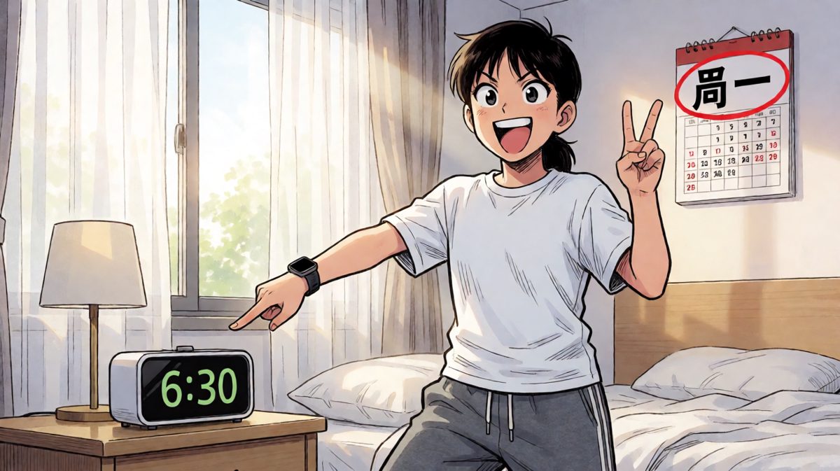 信心满满迎接新的一天，准备征服早高峰