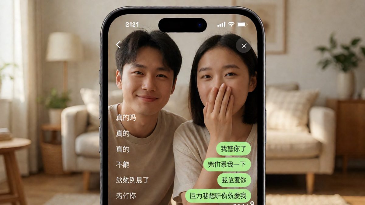 男生说想念，女生‘连环考验’逼出真情告白