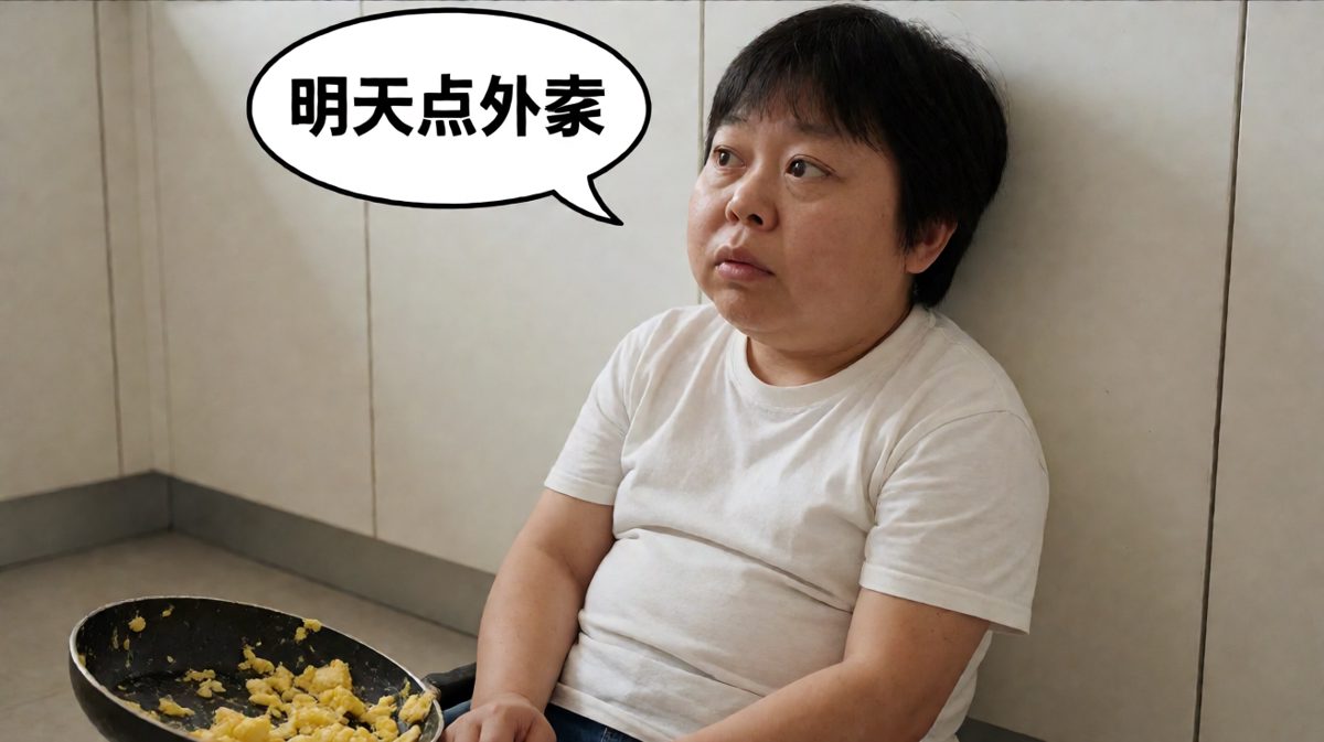 ……明天点外卖吧。