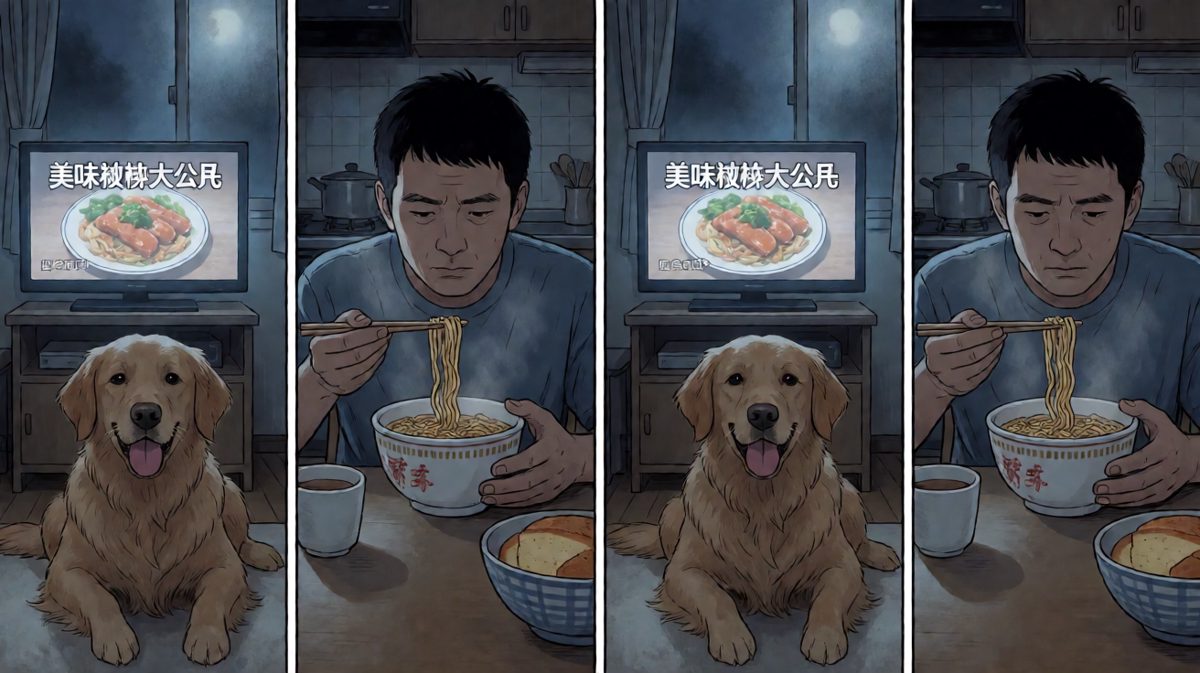 第四幕：最终结局——人吃泡面狗吃 cake，盐神永远的神！