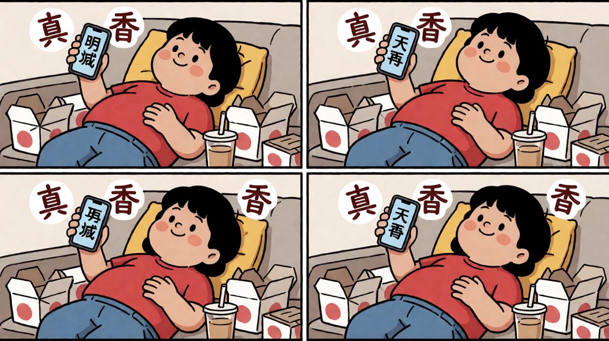 吃饱了才有力气减肥嘛！