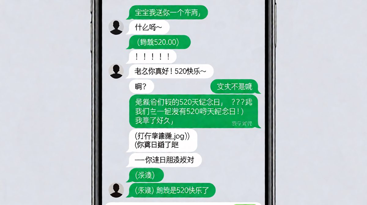 男生想秀浪漫，结果连在一起多少天都没算对，尴尬到想找个地缝钻进去。