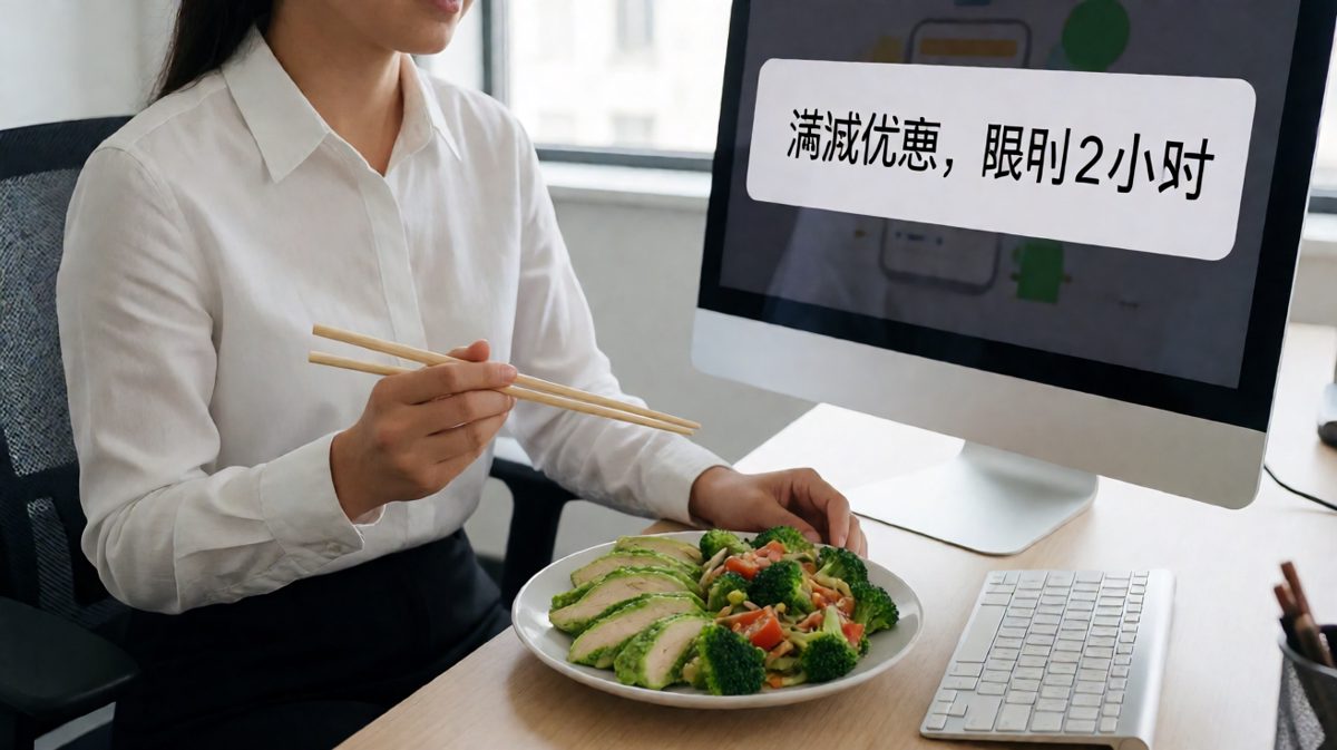 第三格：健康餐吃出了吃草的委屈