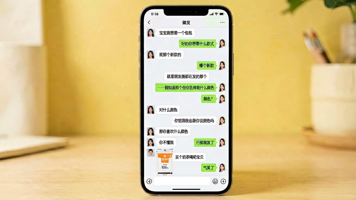 要包包最终被520打发