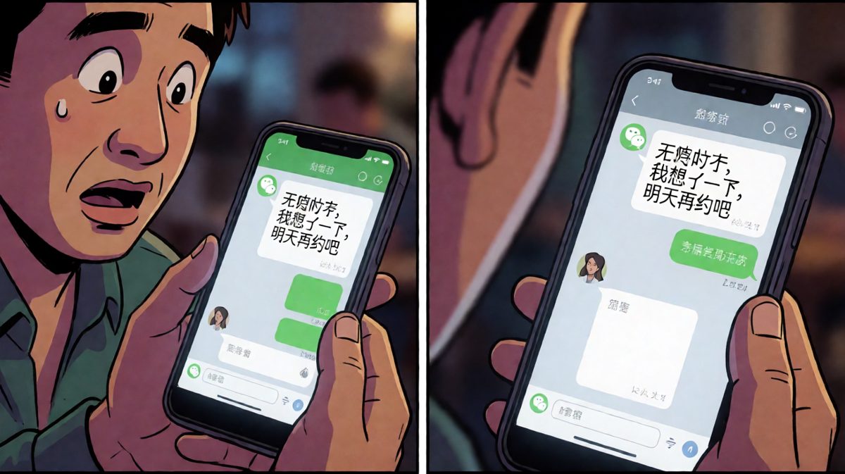 晴天霹雳：明天？那今天算什么