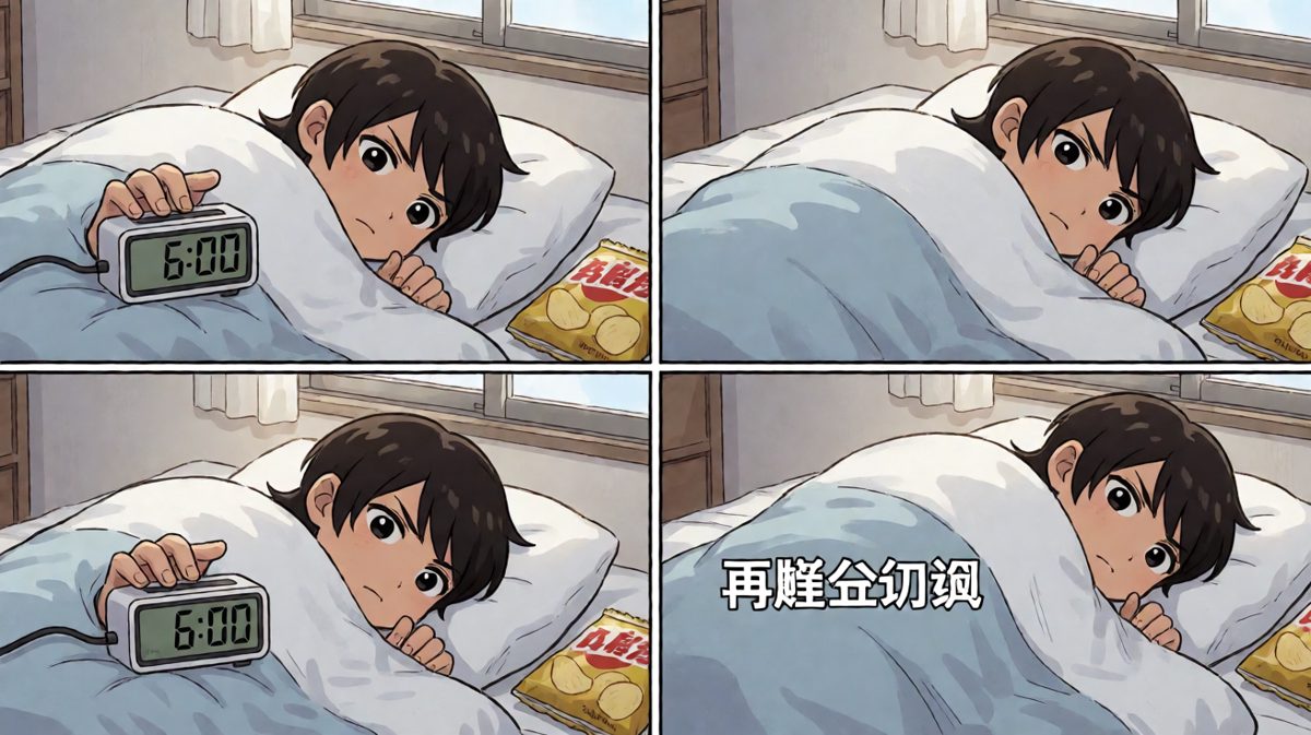 与闹钟的殊死搏斗