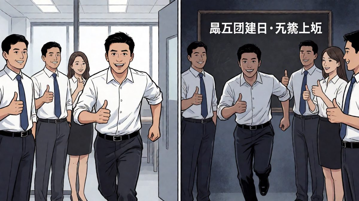 结果今天根本不用上班