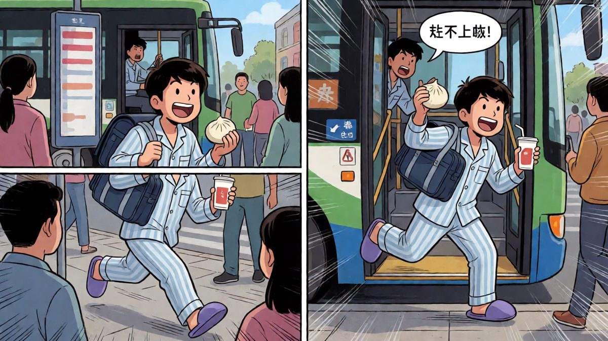 迟到的人生，从早餐开始！
