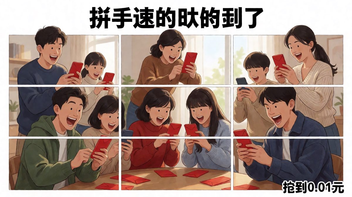 家族群抢红包的奥林匹克