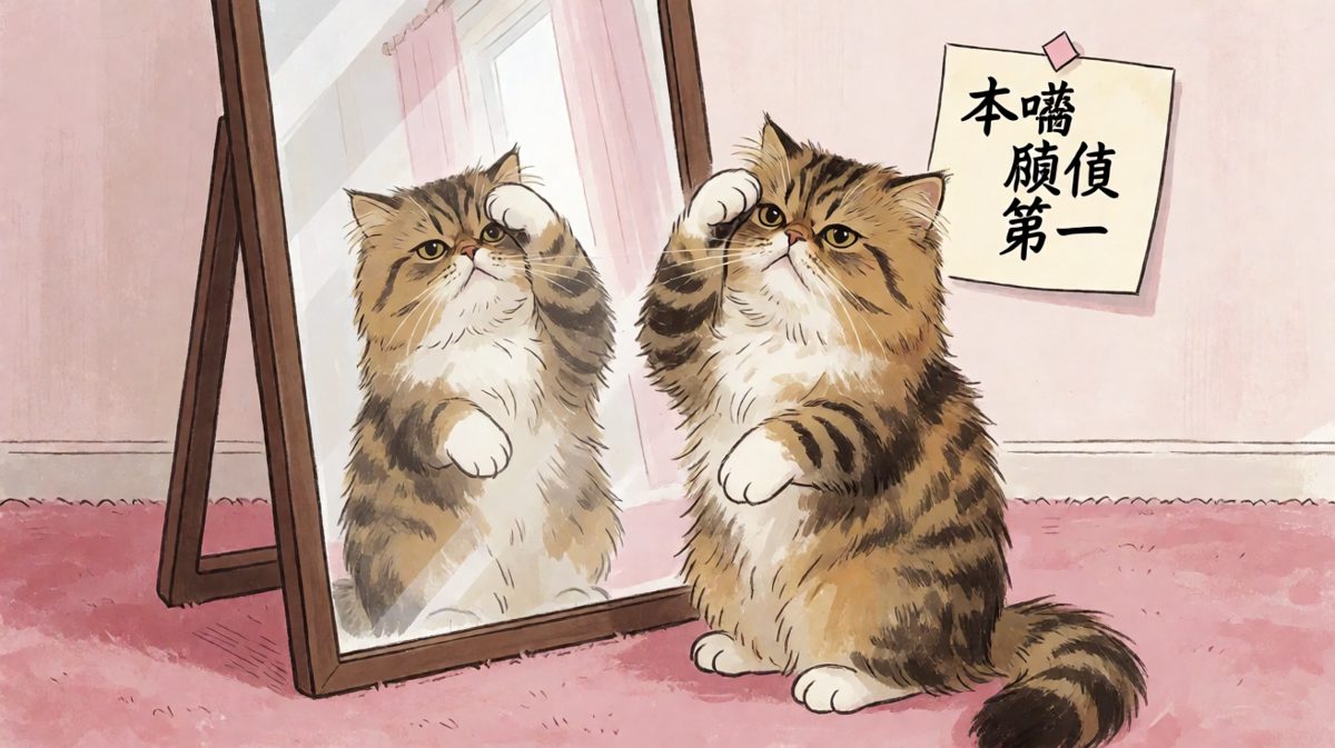 猫咪：三分天注定，七分靠打扮，剩下九十分靠滤镜！