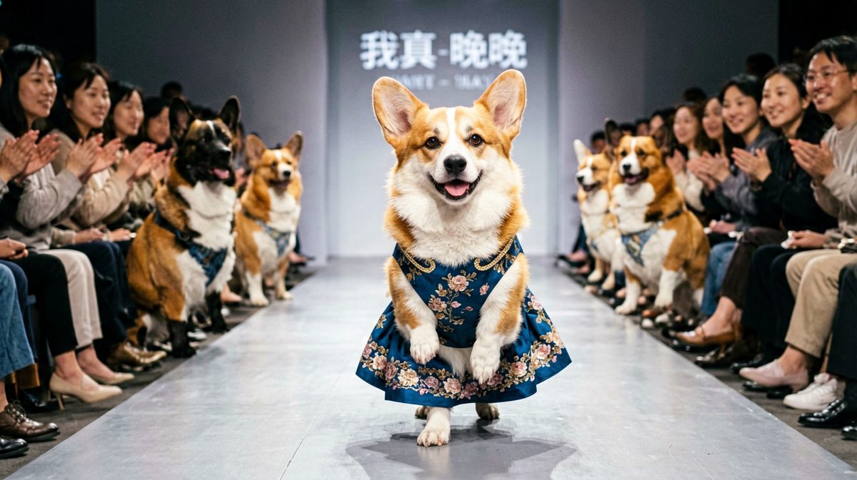 柯基：今晚的我是最靓的，给我冲!